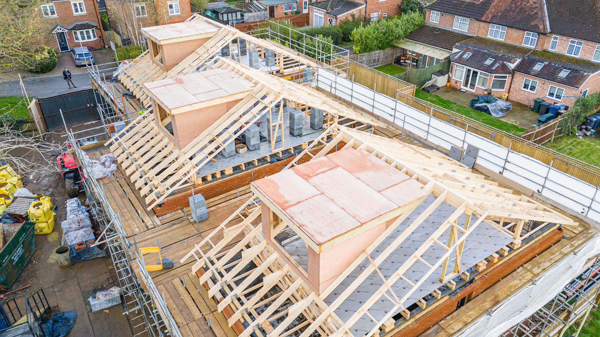 New Development - Three Detached Family Homes