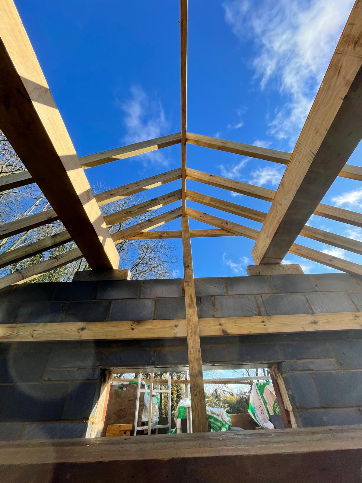 Two-Storey Brick and Block Extension